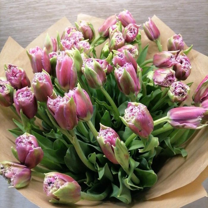 Букет «45 пионовидных тюльпана», фото 4